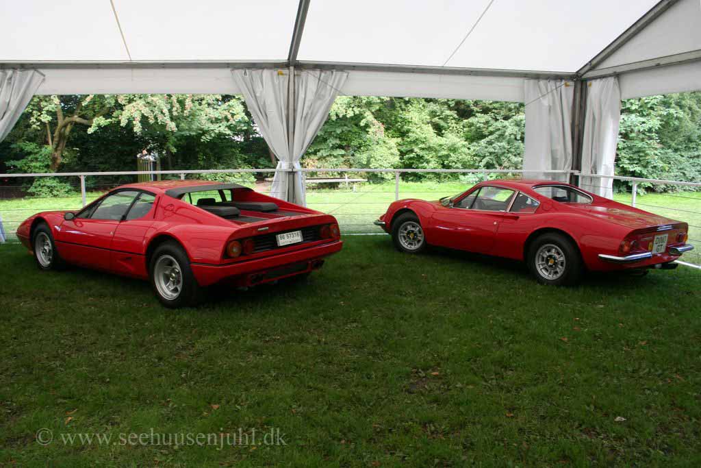Ferrari 512 BB (1976)<br>Dino GT (1970)
