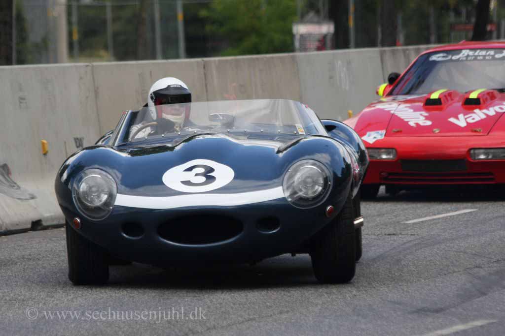 1957 Jaguar D Type <br>(winner Le Mans 1957)<br>1981 Porsche 928