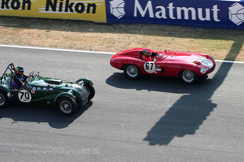 67 Rick Hall / Ferrari Monza //   70 Mike Windsor-Price /  Allard J2R