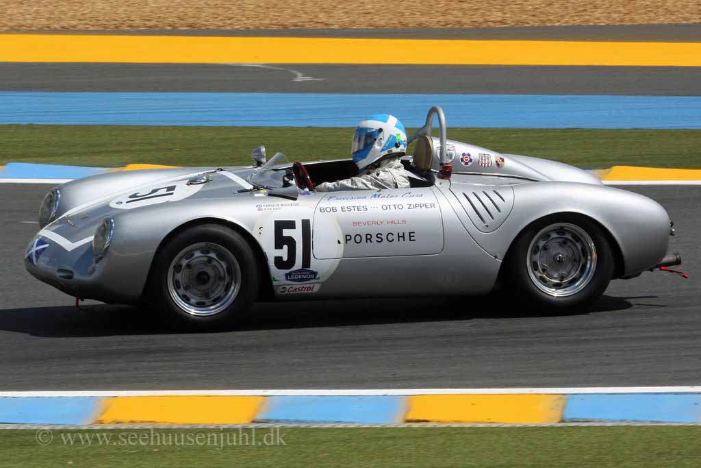 No.51 Porsche 550A 1498cc 1957Fergus MacLeod