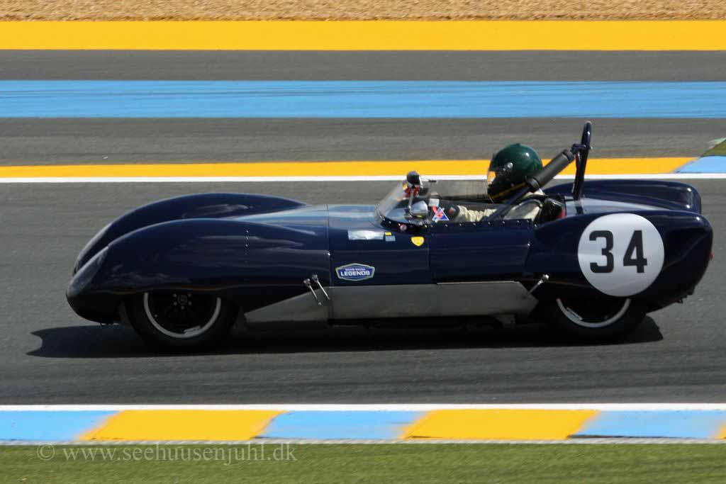 No.34 Lotus 11 1460cc 1957Rudolf ErnstMichael Hibberd