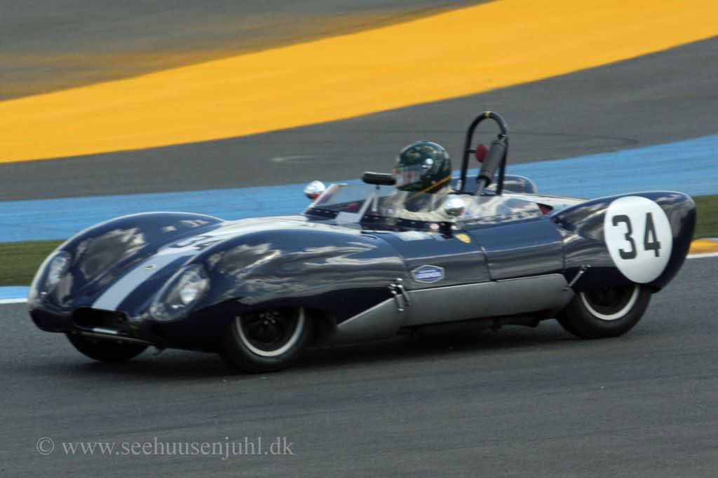 No.34 Lotus 11 1460cc 1957Rudolf ErnstMichael Hibberd