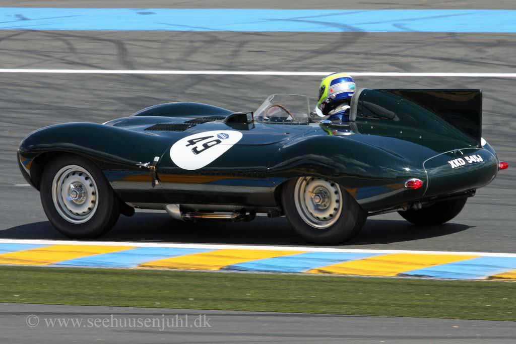 No.49 Jaguar D-type 3440cc 1955Gavin Pickering