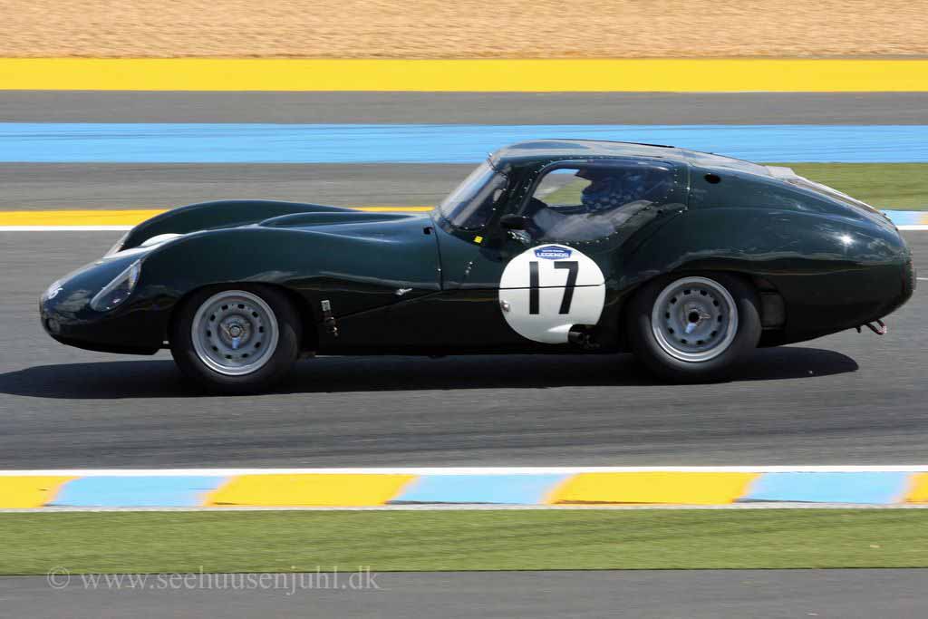 No.17 Jaguar Lister GT 3800cc 1963Justin Law