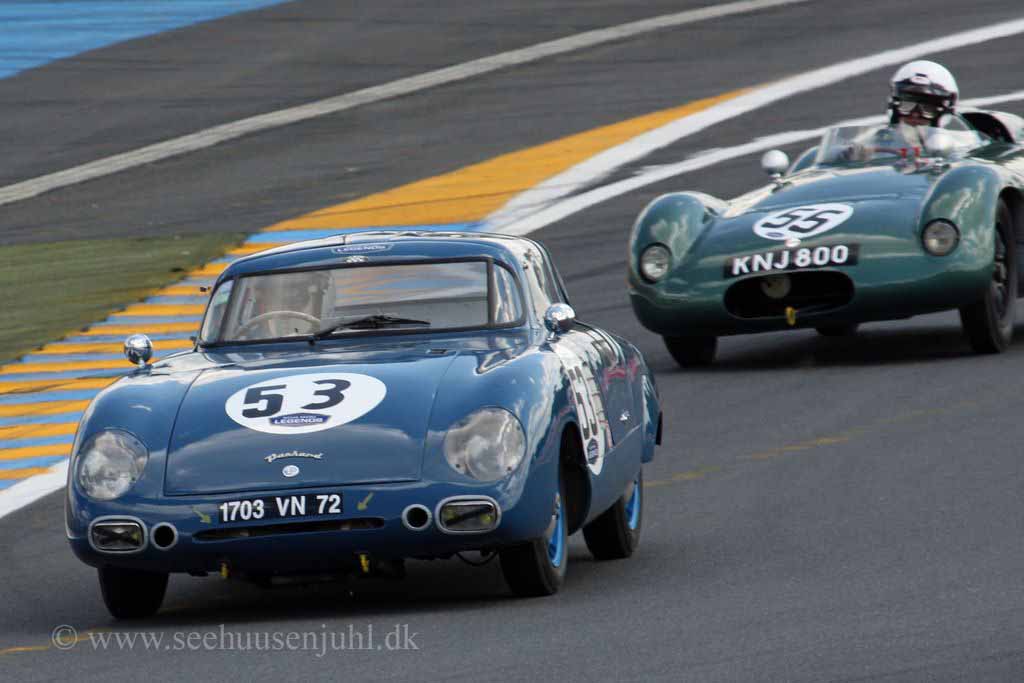 No.53 Panhard X86 745cc 1956Francois DelignyGilbert LenoirNo.55 Cooper T39 Bobtail 1498cc 1955Arnold HerremanJean-Paul Herreman