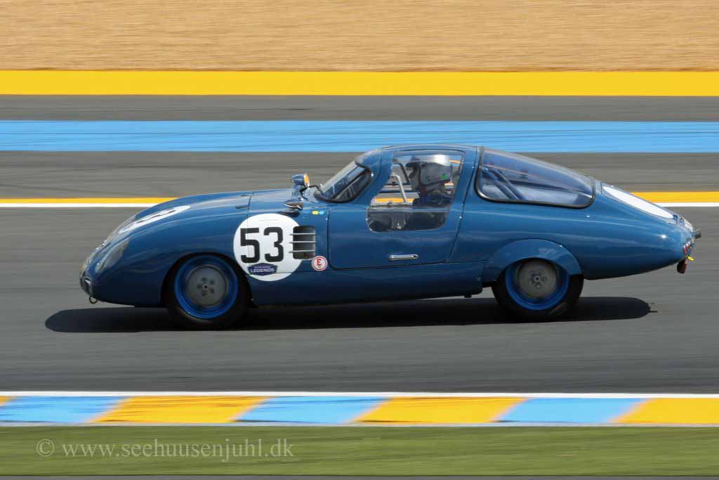 No.53 Panhard X86 745cc 1956Francois DelignyGilbert Lenoir