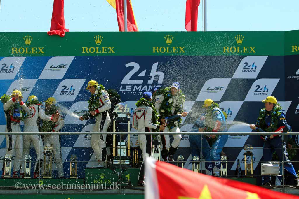 Overall victory ceremony