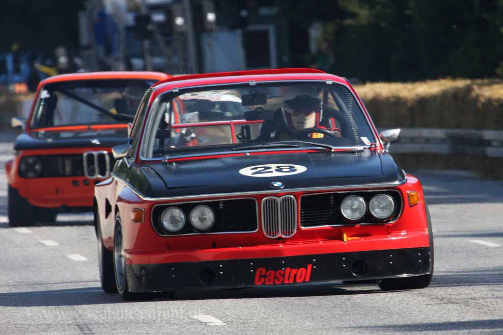 BMW 3.0 CSL 3498cc 1975<br>KG Almström<br>BMW 2002 ti 2000cc 1971<br>Bent Sørensen