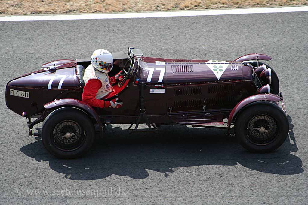 77 David Cooke / Alfa Romeo 6c Spider Corsa 1934