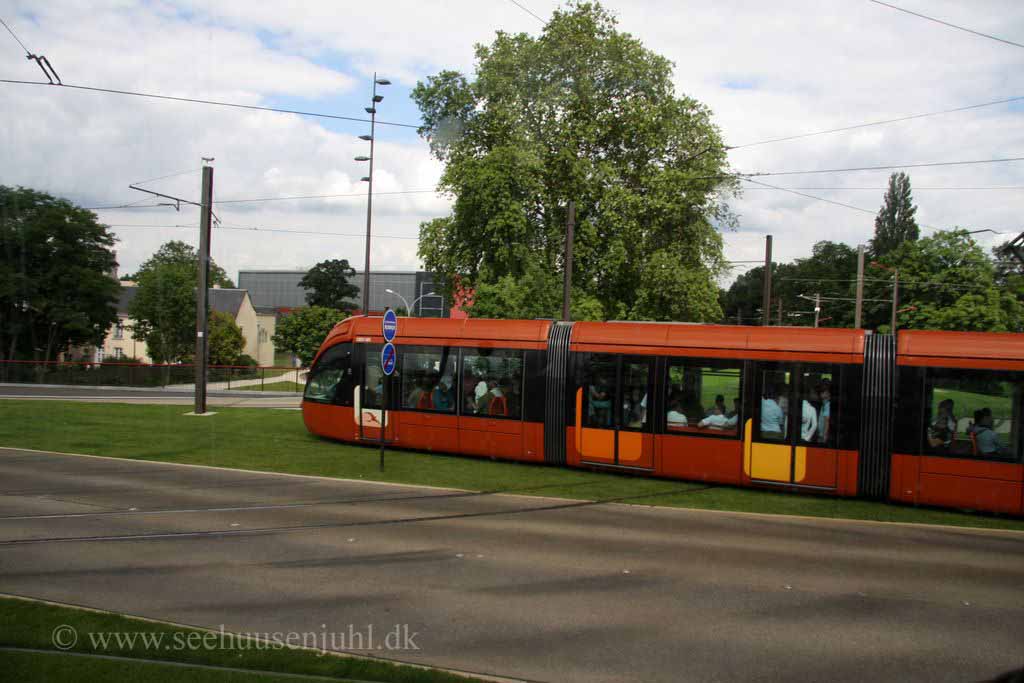 The new light rail of Le Mans