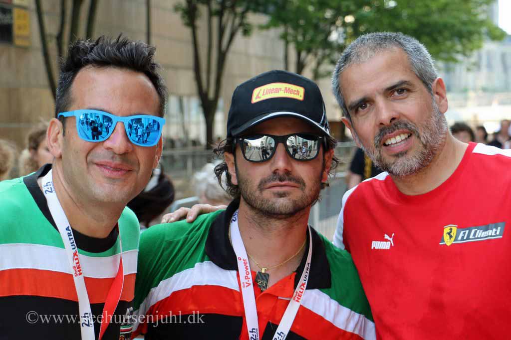 Marco Cioci (ITA), Mirko Venturi (ITA), Luis Pérez Companc (ARG)